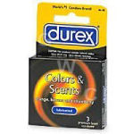Durex - Tropical Colors & Scents 3 Pack Condoms