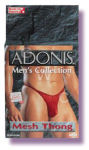 RED MESH THONG Mens Wear