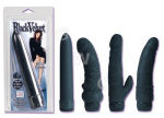 Black Velvet 6.5 inch  Curved Dong Vibrators & Stimulators